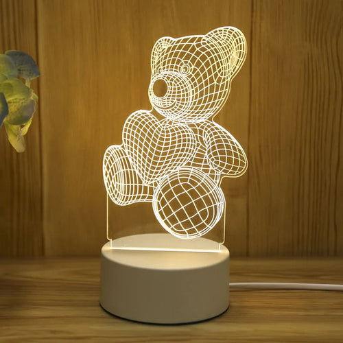 3D Acrylic Led Lamp