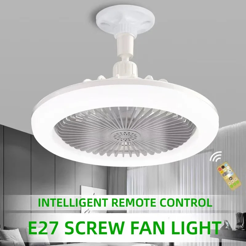 Rotatable 3in1 Ceiling Fan with Remote Control Lighting Lamp
