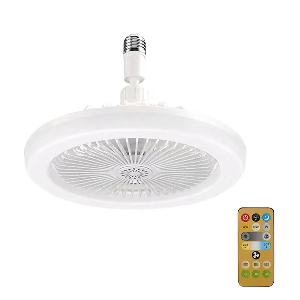 Rotatable 3in1 Ceiling Fan with Remote Control Lighting Lamp