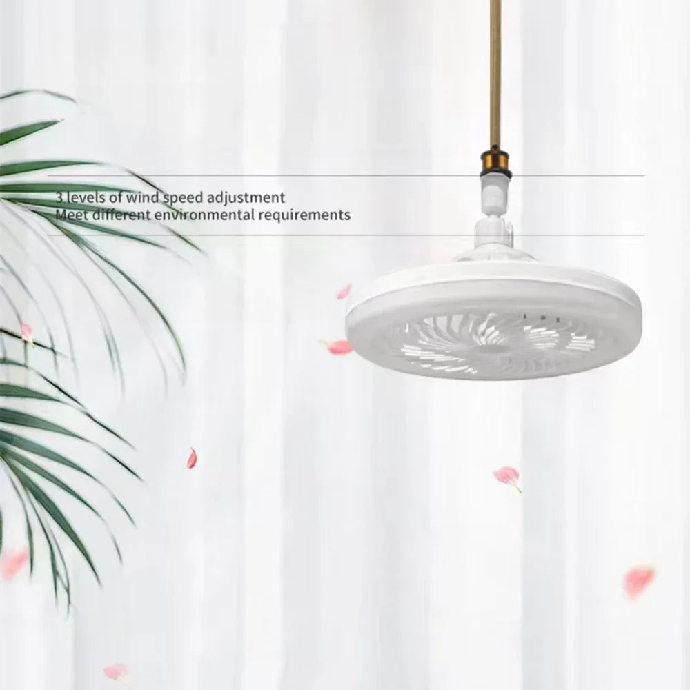 Rotatable 3in1 Ceiling Fan with Remote Control Lighting Lamp