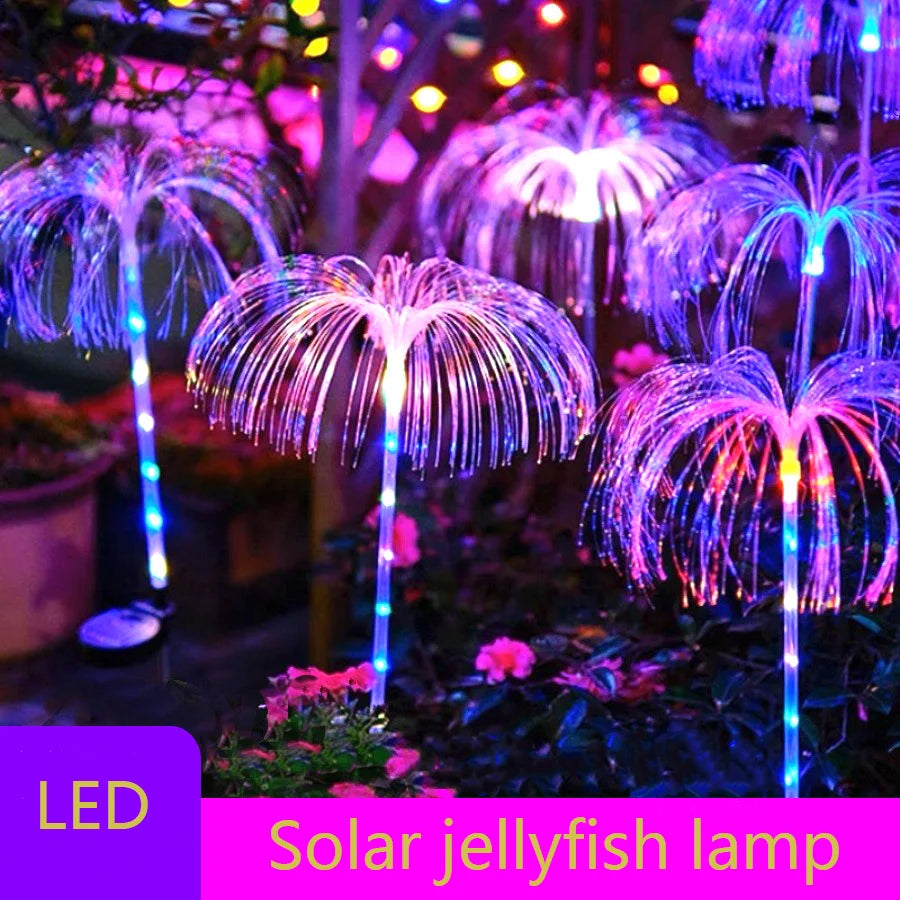 LED Solar Jellyfish Garden Lights