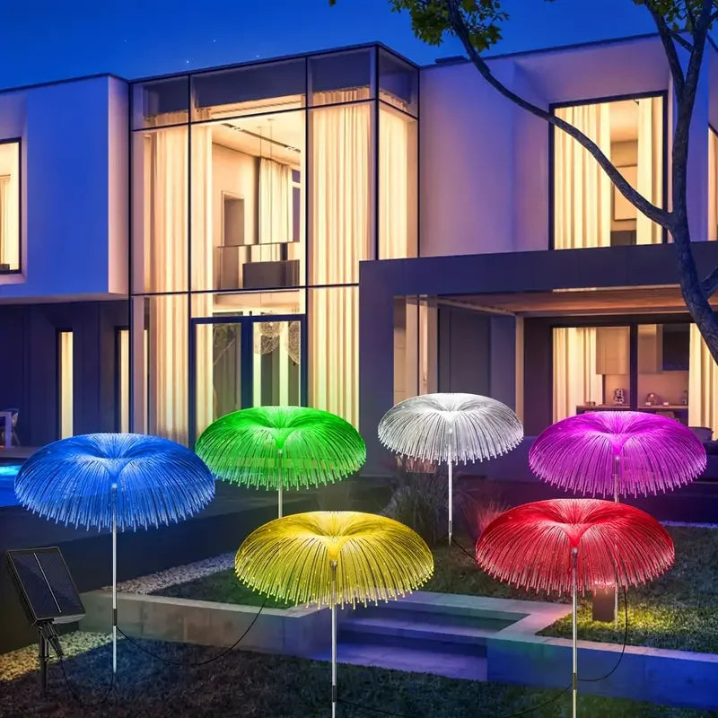 LED Solar Jellyfish Garden Lights