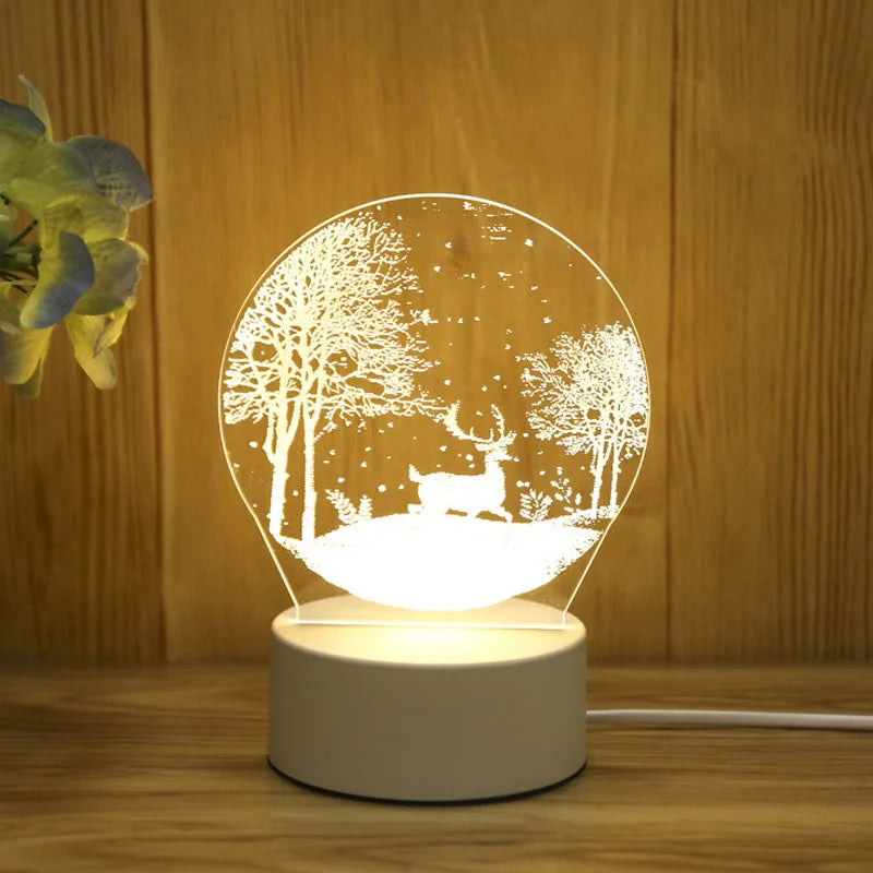 3D Acrylic Led Lamp