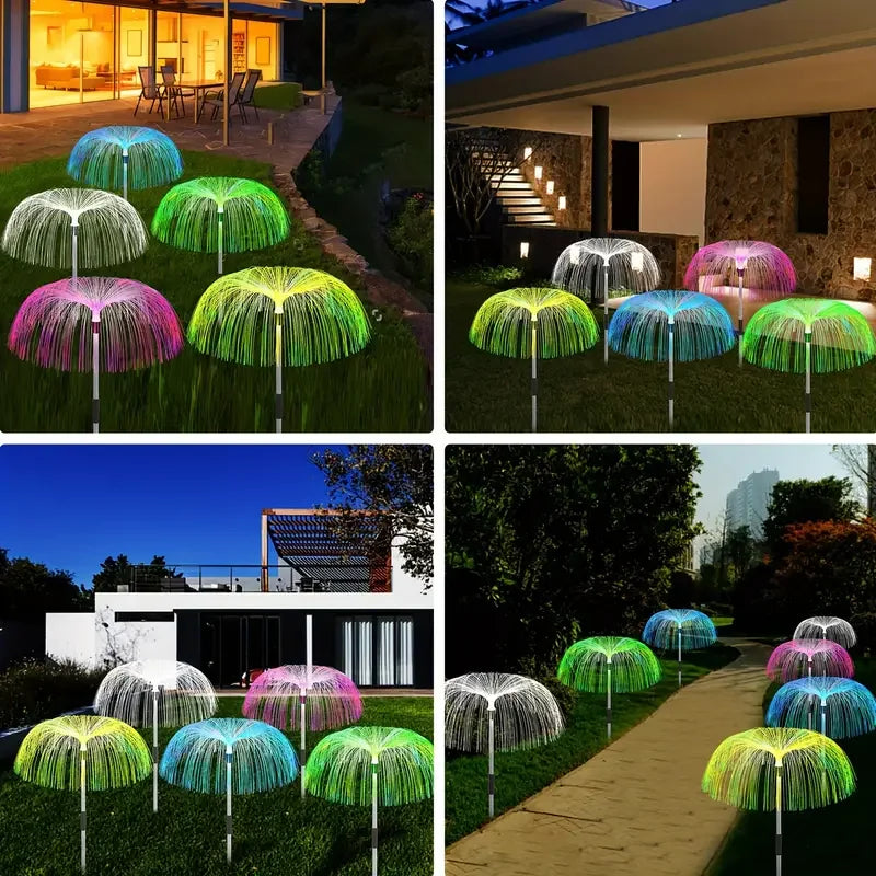 LED Solar Jellyfish Garden Lights